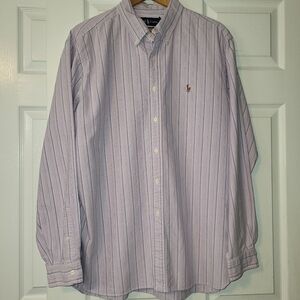 Ralph Lauren Classic Fit Button Down Shirt Long Sleeve Men's Size‎ X Large